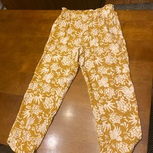 See U Soon Hippie pant. Yellow, size S/Med